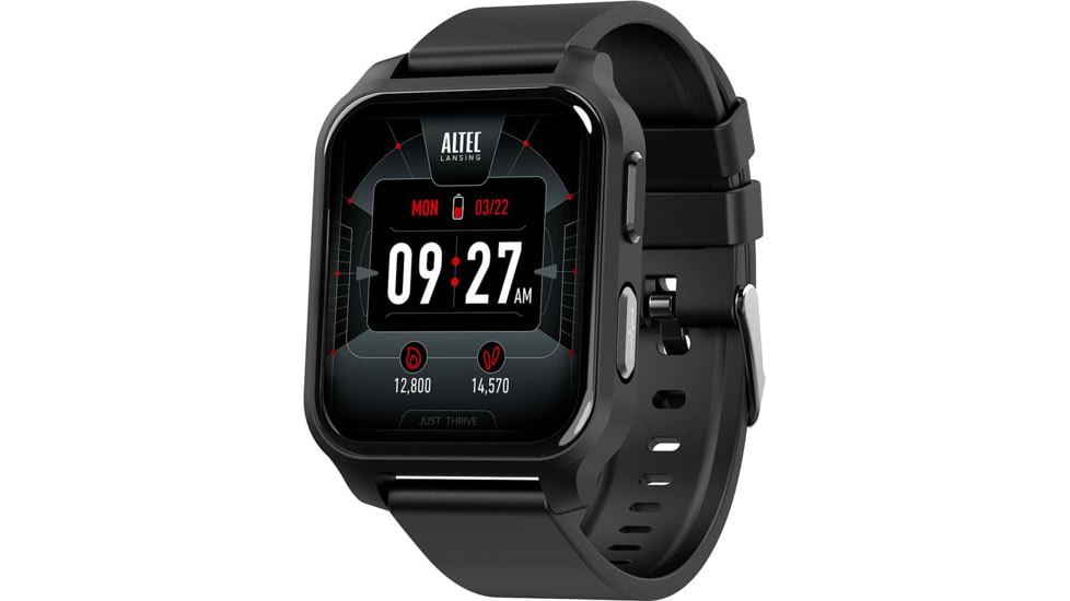 Altec Lansing Eagle Active Smartwatch, Black, ALT-WS300BK