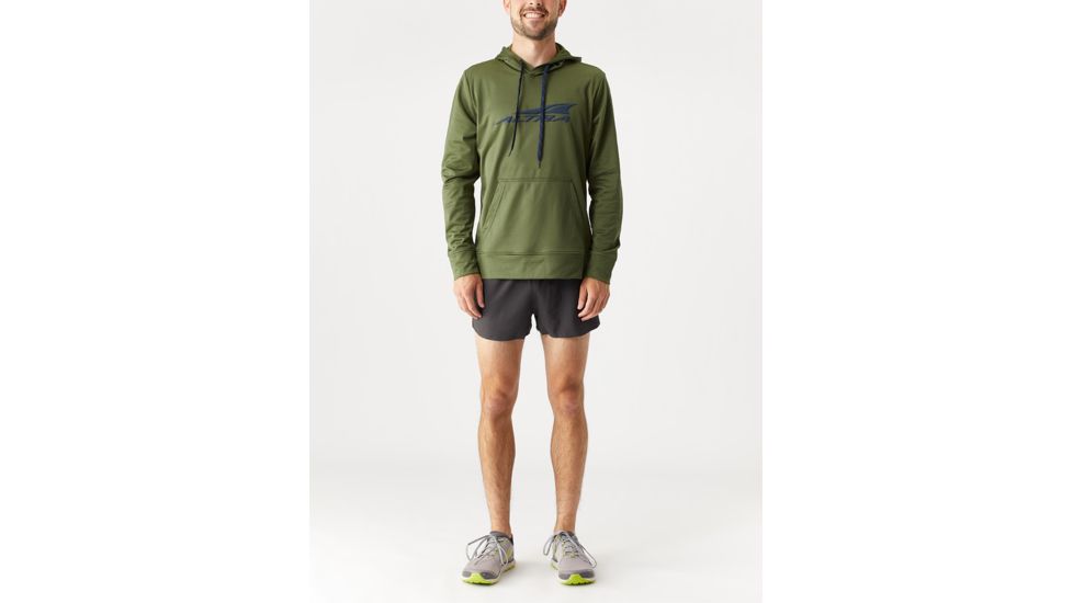 Altra Arrows Core Hoodie - Mens, Green, Small, AAM17F2L4-7-SM