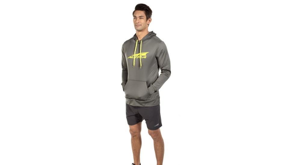 Altra Arrows Core Hoody - Men's-Dark Grey-Large