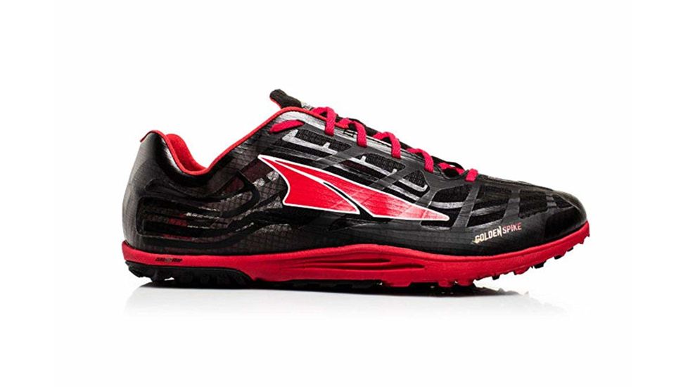 Altra Arrows Golden Spike - Unisex, Black/Red, Medium, 4, AL0A362106104000M1