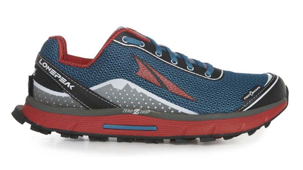 Altra Arrows Lone Peak 2.5 Trail Running Shoe - Womens-CaribbeanBlue-Medium-6 US