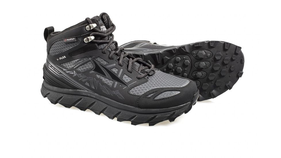 Altra Arrows Lone Peak 3.0 Mid Polartec NeoShell Hiking Boot - Women's-Black-Medium-6
