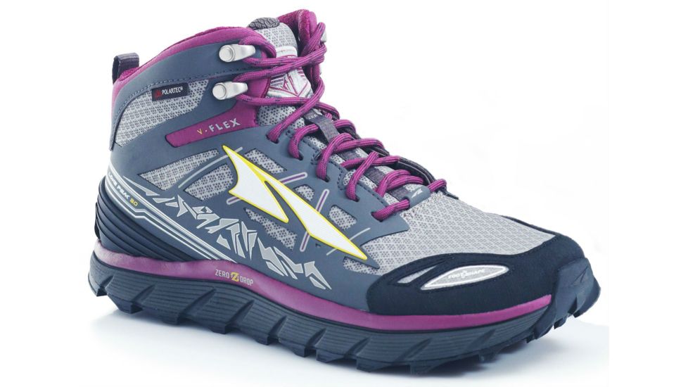 Altra Arrows Lone Peak 3 Mid Neo - Women's, Gray/Purple, Medium, 6, ALA2653M25406000M1