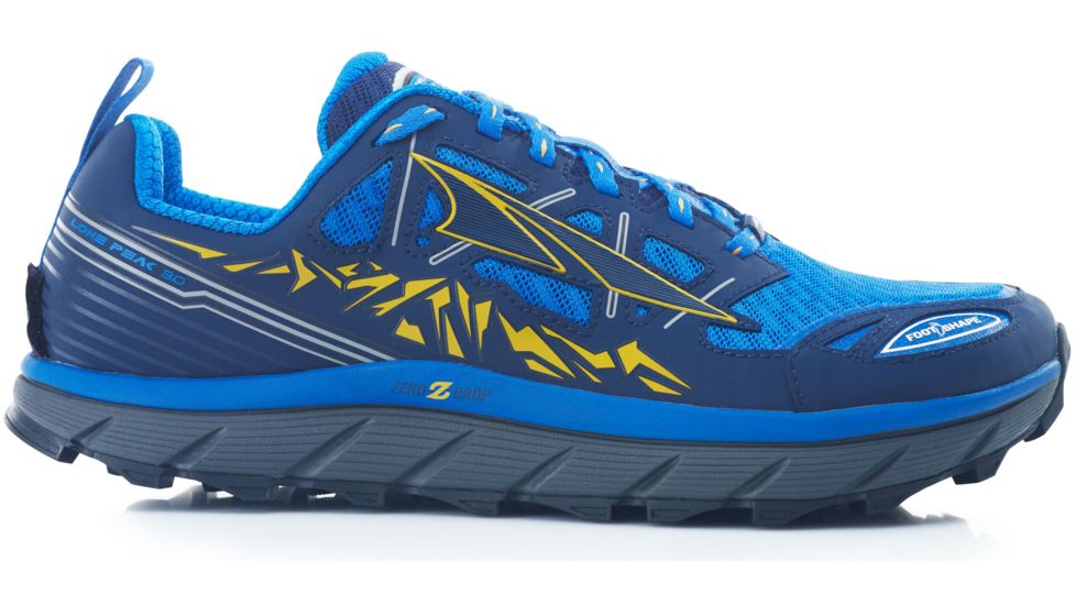 Altra Arrows Lone Peak 3.0 Trail Running Shoe - Men's-Blue-Medium-9
