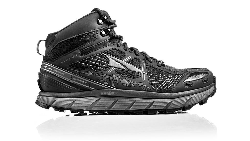 Altra Arrows Lone Peak 3.5 Mid Mesh - Men's, Black, Medium, 7, ALM1755H00007000M1