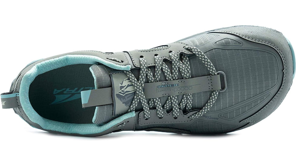 Altra Arrows Lone Peak 4.5 Trailrunning Shoe - Womens, Natural Grey/Light Turquoise, 7.5 US, AL0A4QTX-246-7.5