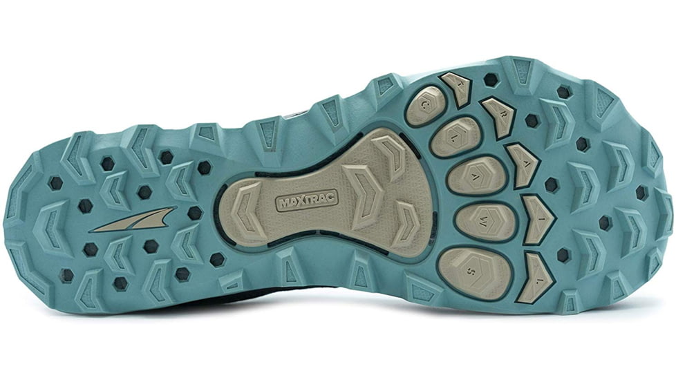 Altra Arrows Lone Peak 4.5 Trailrunning Shoe - Womens, Natural Grey/Light Turquoise, 7.5 US, AL0A4QTX-246-7.5