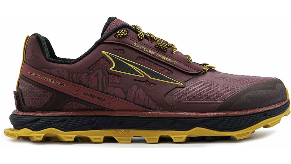 Altra Arrows Lone Peak 4 Low RSM Trailrunning Shoe - Womens, Beet Red, 6.5 US, ALW1855L-612-6.5