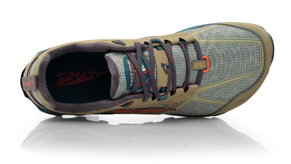 Altra Arrows Lone Peak 4 Low RSM Trailrunning Shoes - Mens, Green, Medium, 12.5, ALM1855L33012500M1