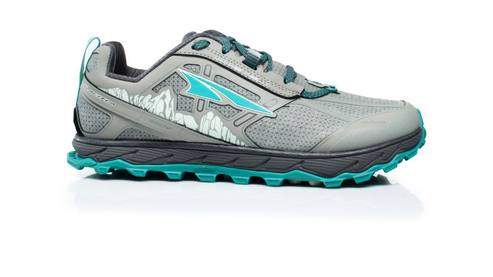 Altra Arrows Lone Peak 4 Low RSM Trailrunning Shoes - Womens, Gray, Medium, 5.5, ALW1855L22005500M1