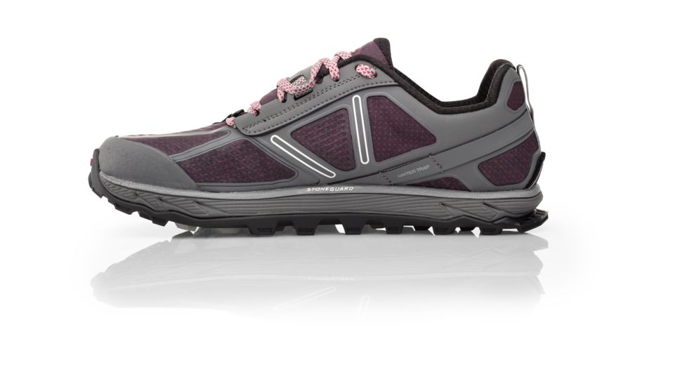 Altra Arrows Lone Peak 4 Low RSM Trailrunning Shoes - Womens, Gray/Purple, Medium, 11, ALW1855L25411000M1