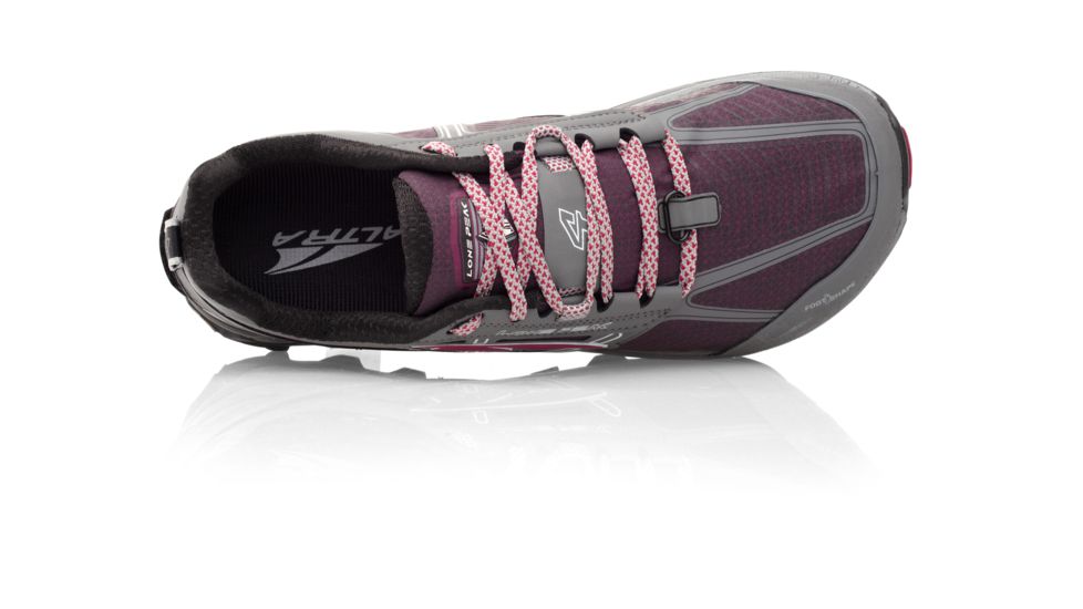 Altra Arrows Lone Peak 4 Low RSM Trailrunning Shoes - Womens, Gray/Purple, Medium, 11, ALW1855L25411000M1