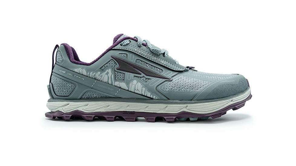 Altra Arrows Lone Peak 4 Low RSM Trailrunning Shoes - Womens, Light Gray, 11 US, ALW1855L-224-11