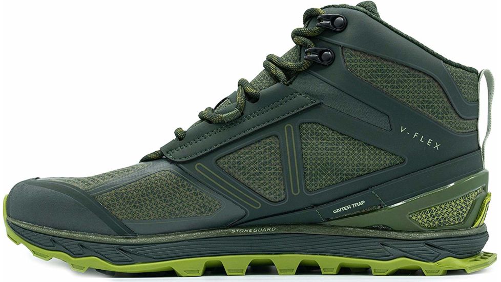 Altra Arrows Lone Peak 4 Mid RSM Trailrunning Shoes - Men's, Deep Forest, 8.5 US, ALM1855N-307-8.5