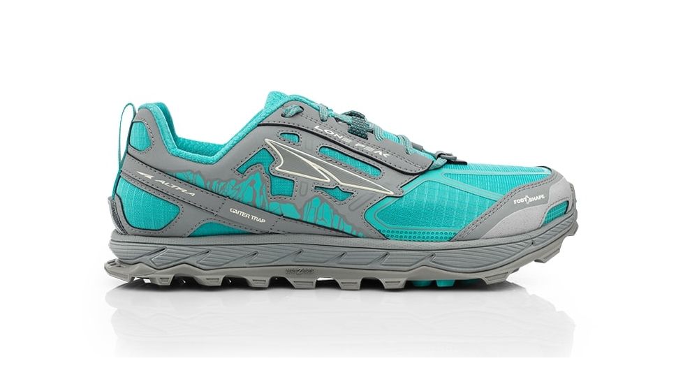Altra Arrows Lone Peak 4 Trail Running Shoe - Womens, Teal/Gray, 6 US, AFW1855F-31-060