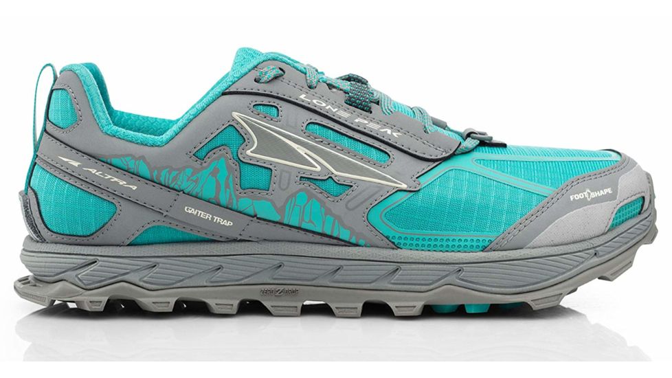 Altra Arrows Lone Peak 4 Trailrunning Shoes - Womens, Teal/Gray, Medium, 11.5, ALW1855F32311500M1