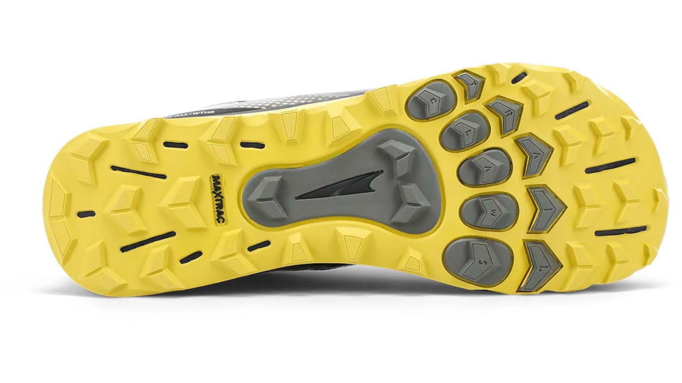 Altra Arrows Lone Peak All-Weather Low Shoes - Mens, Black/Yellow, 10, AL0A4VQG070-10-MED