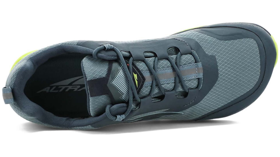 Altra Arrows Lone Peak All-Weather Low Shoes - Mens, Gray/Lime, 9, AL0A4VQG232-9-MED