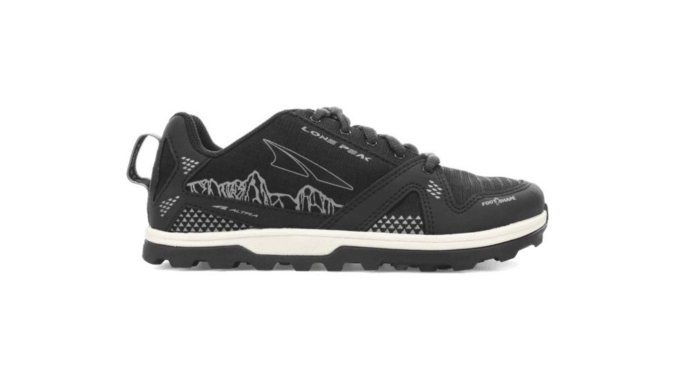 Altra Arrows Lone Peak Shoes - Kid's, Black, 3, AL0A4PE3000-3-MED, EDEMO1
