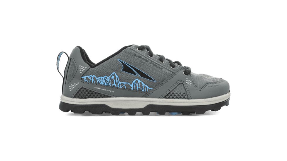 Altra Arrows Lone Peak Shoes - Kid's, Gray/Blue, 3, AL0A4PE3242-3-MED