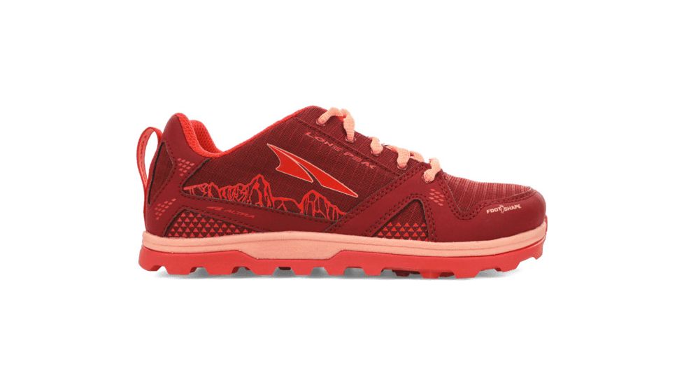 Altra Arrows Lone Peak Shoe - Kids, Poppy, 6 US, AL0A4PE3-603-6