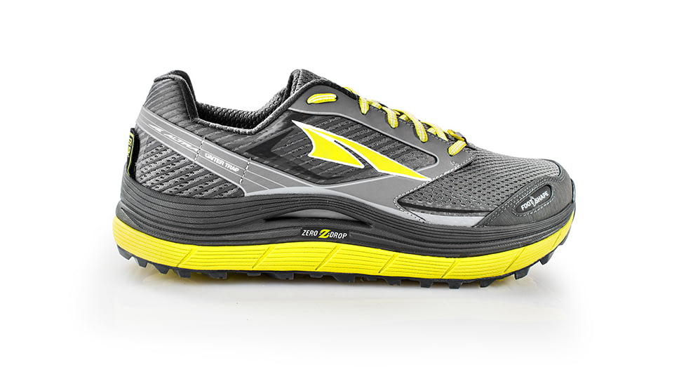 Altra Arrows Olympus 2.5 Trail Running Shoes - Mens, Medium, Gray/Lime, 15 US AFM1759F-3-150