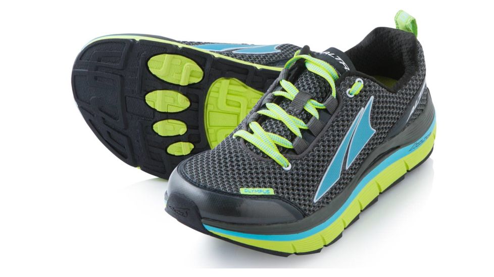 Altra Arrows Olympus Trail Running Shoe - Women's-Black/Green-Medium-11 US
