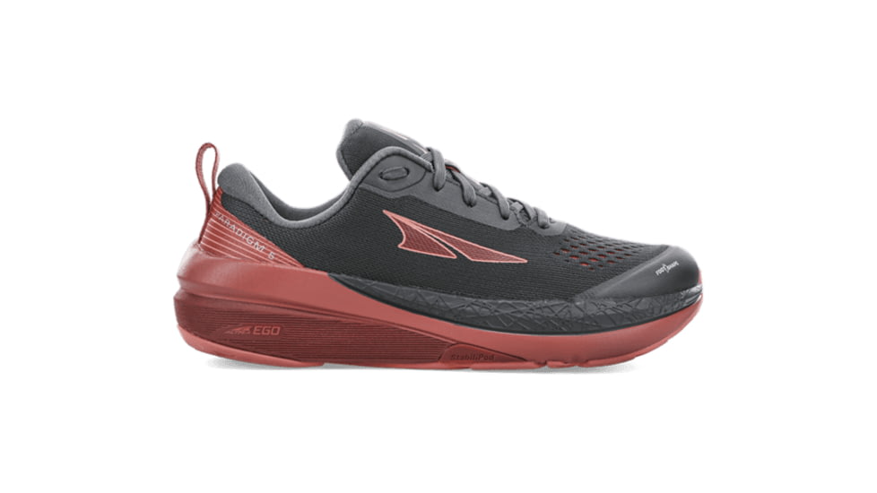 Altra Arrows Paradigm 5 Road Running Shoes - Women's, Gray/Coral/Port, 9.5 US, AL0A4VQY-212-9.5