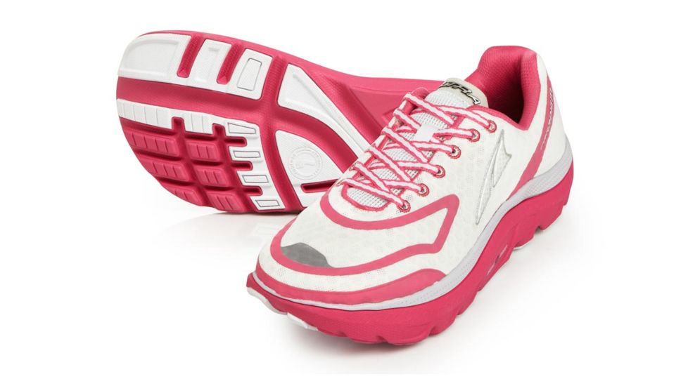 Altra Arrows Paradigm Trail Running Shoe - Women's-White/Pink-Medium-8 US