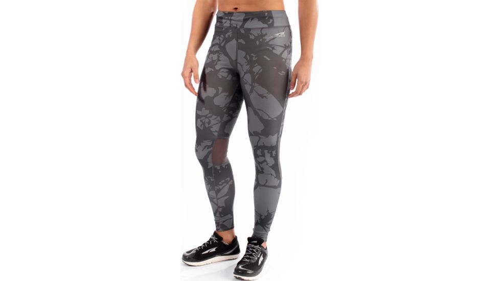 Altra Arrows Performance Full Tight - Women's-Grey-Regular Inseam-Small