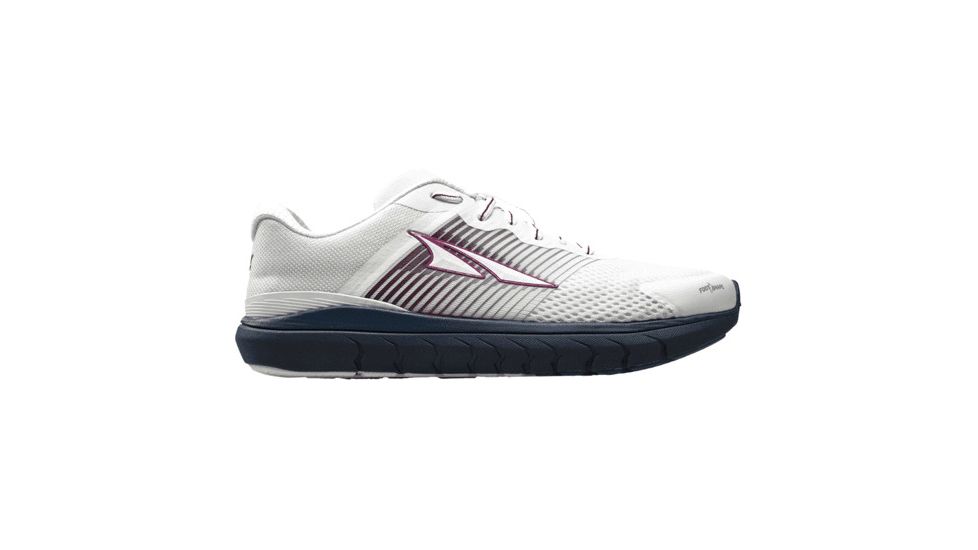 Altra Arrows Provision 4 Road Running Shoe - Womens, White/Burgundy, 7 US, AL0A4QTQ-104-7