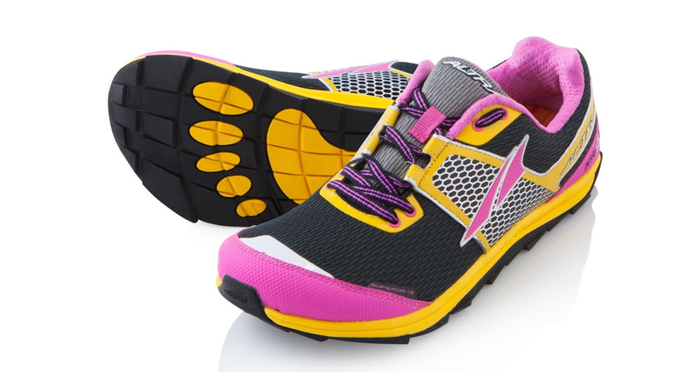 Altra Arrows Superior 1.5 Trail. Running Shoe - Women's-Yellow/Pink-Medium-11 US