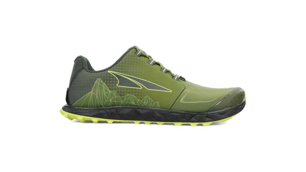 Altra Arrows Superior 4.5 Trailrunning Shoes - Men's, Green/Lime, 12.5, AL0A4VQB337-12.5-MED