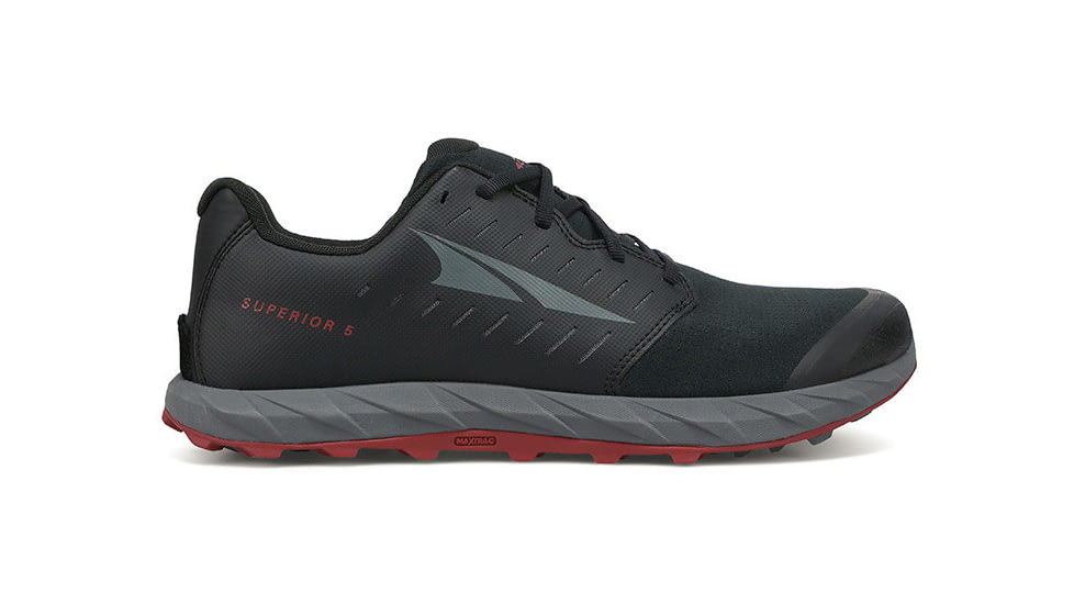 Altra Arrows Superior 5 Shoes - Mens, Black/Red, 8, AL0A546Z061-8-MED