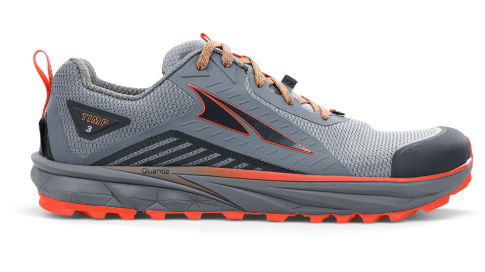 Altra Arrows Timp 3 Shoes - Mens, Gray/Orange, 14, AL0A4VQI280-14-MED