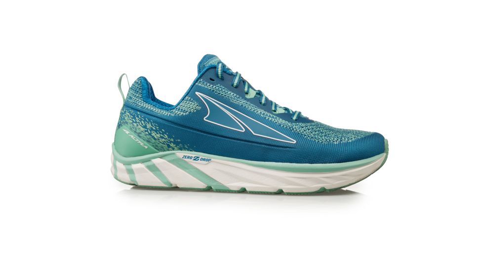 Altra Arrows Torin 4 Plush Road Running Shoes - Womens, Blue/Green, Medium, 8, ALW1937K00408000M1