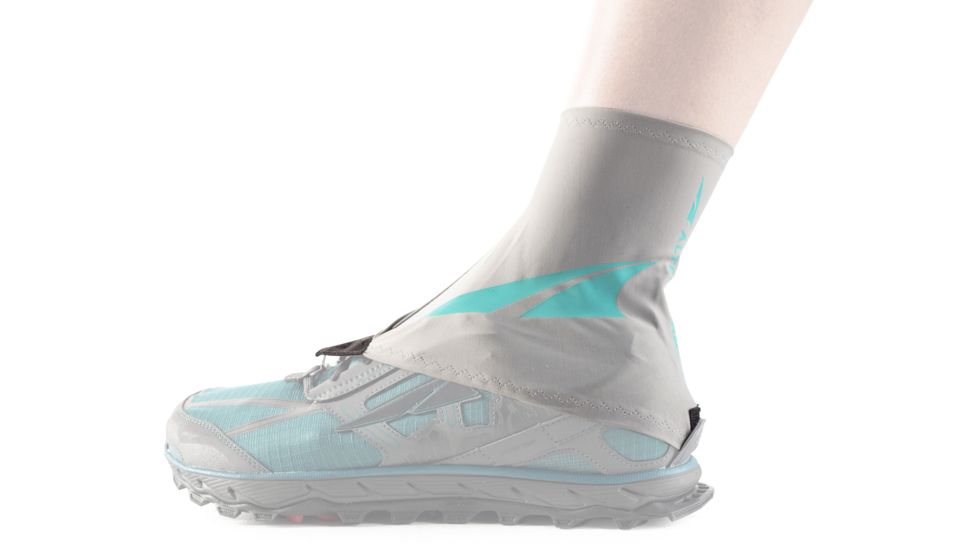 Altra Arrows Footwear Trail Gaiter, Gray/Teal, Small, AL16301R233-S-