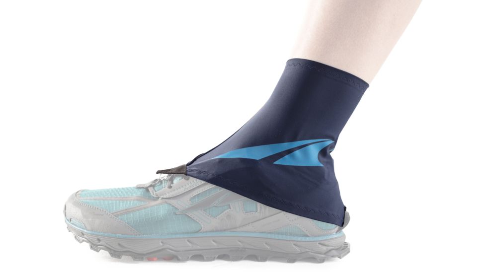 Altra Arrows Trail Gaiter, Navy/Ltblue, Small/Medium, AXU16301R-9-SM