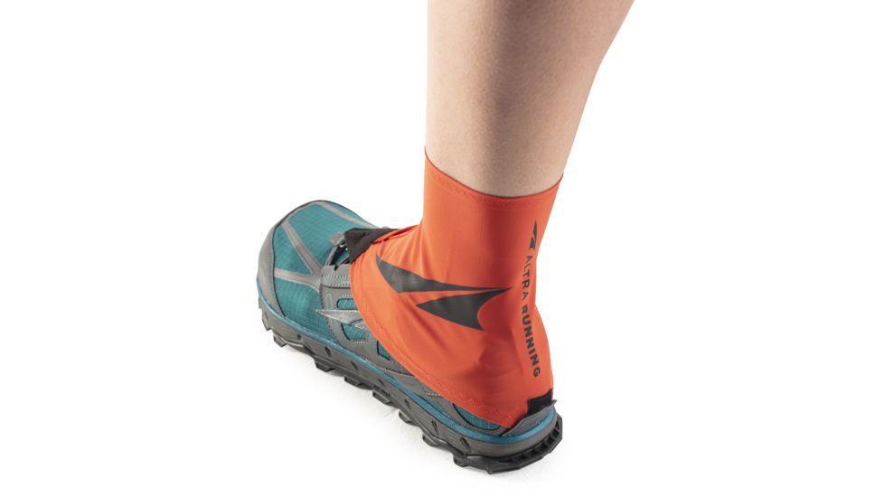 Altra Arrows Trail Gaiter, Orange/Black, Small/Medium, AXU16301R-11-SM