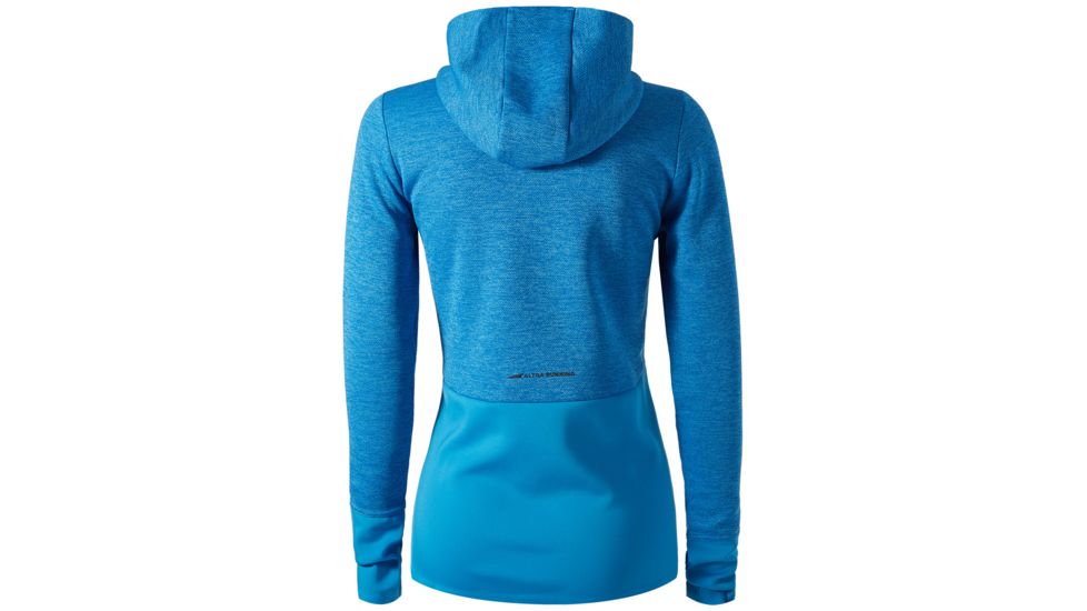 Altra Arrows Viz Tex Hoody - Womens, Blue, Medium, AAW18F2H1R-2-MD