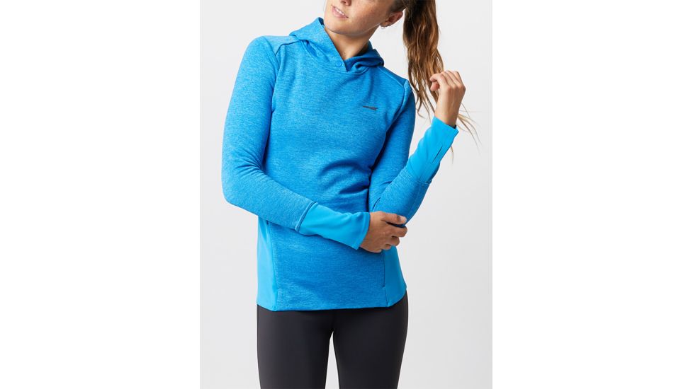 Altra Arrows Viz Tex Hoody - Womens, Blue, Medium, AAW18F2H1R-2-MD