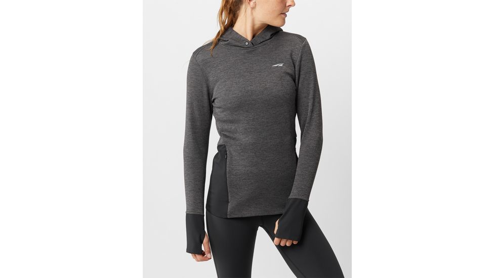 Altra Arrows Viz Tex Hoody - Womens, Shadow, Medium, AAW18F2H1R-1-MD