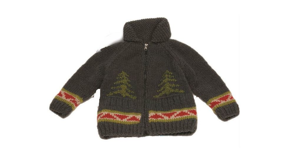 Ambler Fox Sweater - Kid's-S/M -Slate