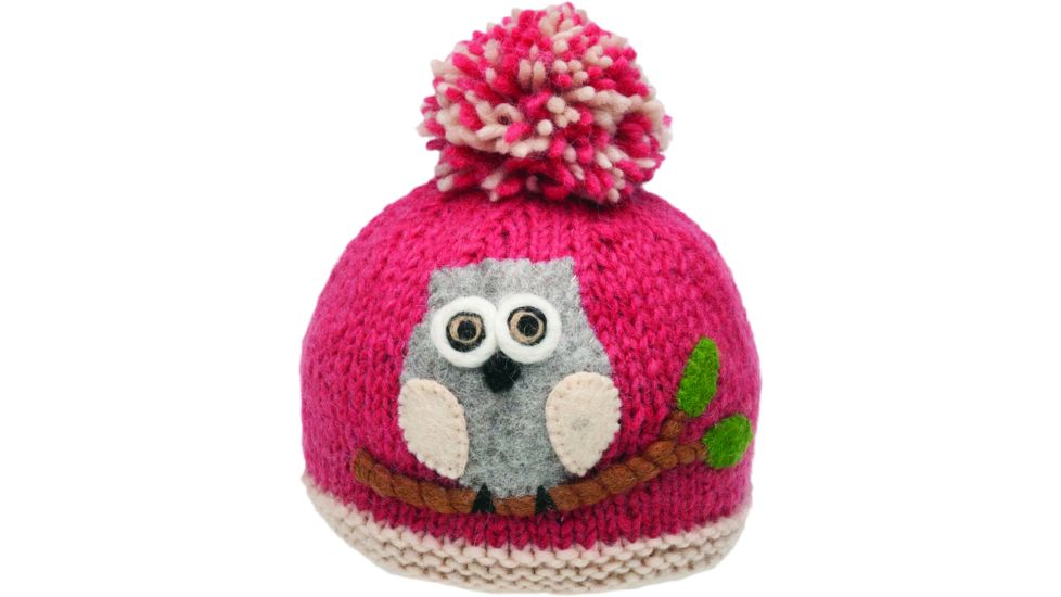 Ambler Owl Beanie - Girl's-Primrose-S/M