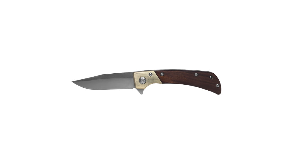 American Buffalo Knife Abkt Buffalo Scout 3 1/4'' Bld D2 Ball Bearting Folder