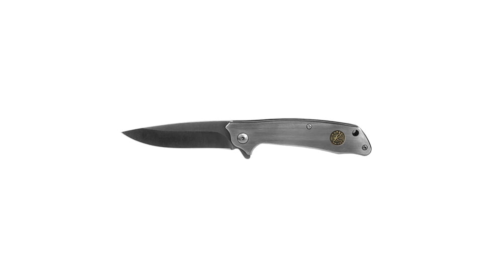 American Buffalo Knife Abkt Roper Deputy Edc Knife 3. 25'' Ball Bearing System Ss Hnl