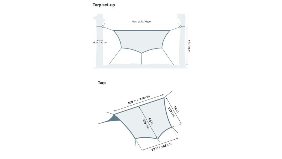 Amok Draumr 3.0 Complete Hammock System -Golden Yellow