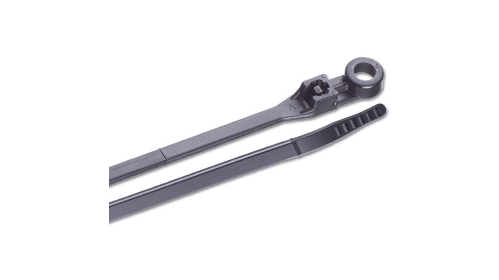Ancor 14" UV Black Mounting Cable Zip Ties - 25 Pack 55421