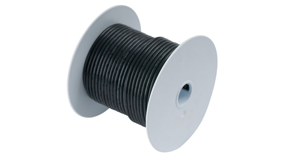 Ancor Black 4 AWG Battery Cable - 100' 48278