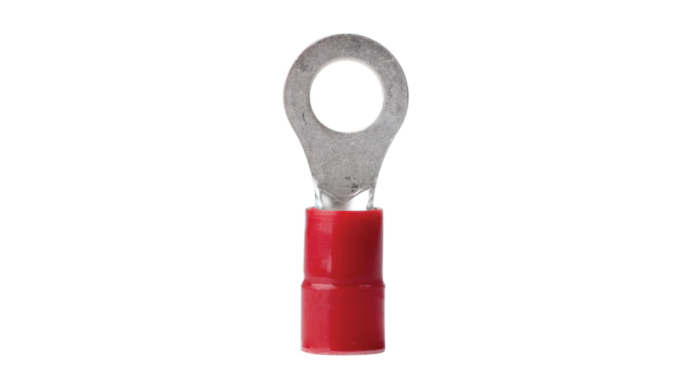 Ancor Nylon Ring Terminal - #8, 5/16, Red, Pack of 2, 230235